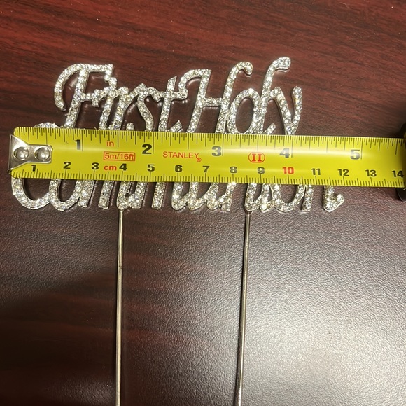 Rhinestone cake topper - Picture 5 of 7